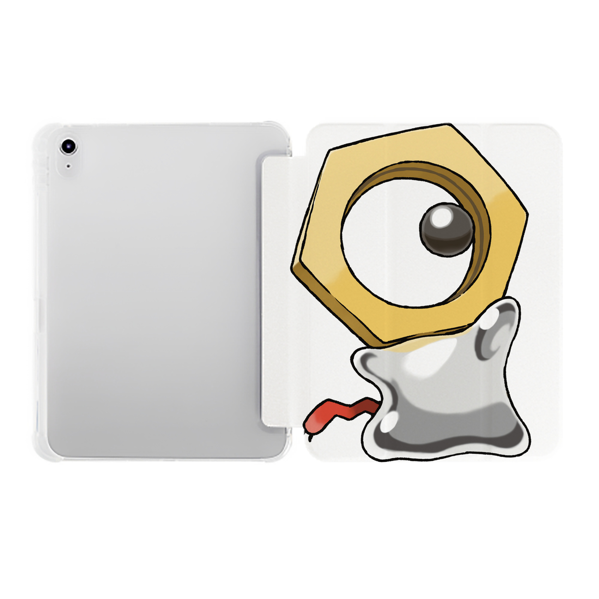 （画像用） ポケットモンスター Pokémon IPad ケース ペン収納付き 三つ折りスタンド PUレザー×シリコン 対応機種9.5/10.5/10.9インチ